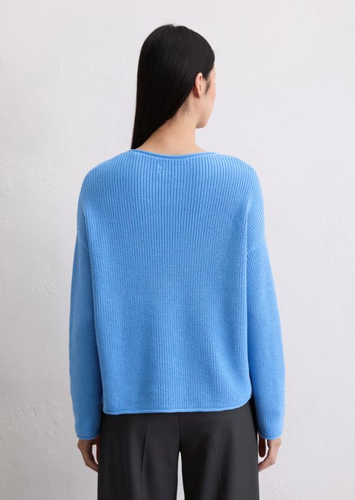 DfC knitted sweater oversize — Cloudless Blue