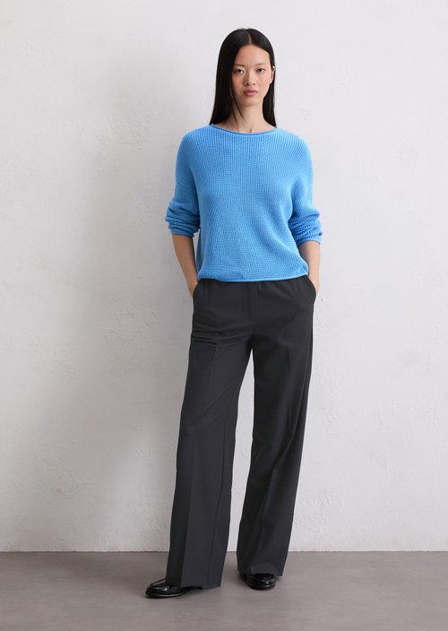 DfC knitted sweater oversize — Cloudless Blue