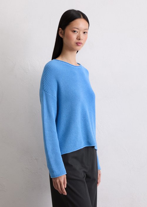 DfC knitted sweater oversize — Cloudless Blue