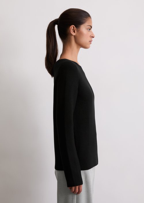 Sweater slim — Black