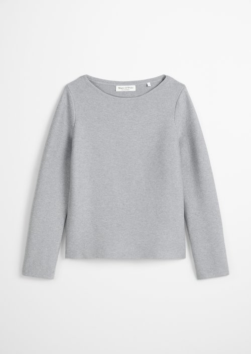 Sweater slim — Light Grey Melange