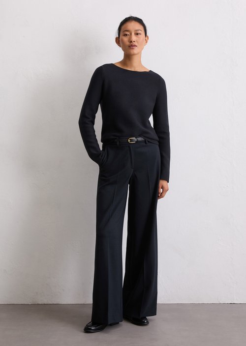Sweater slim — Deep Night Blue