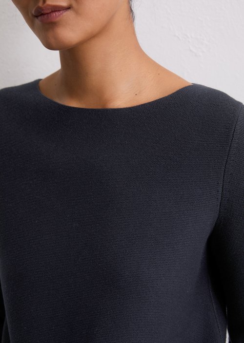 Sweater slim — Deep Night Blue