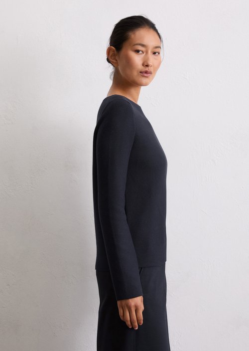 Sweater slim — Deep Night Blue