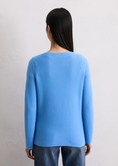 Sweater slim — Cloudless Blue