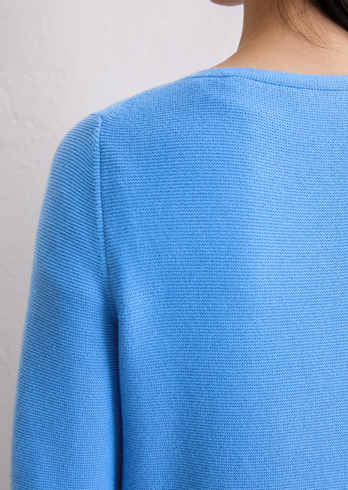 Sweater slim — Cloudless Blue