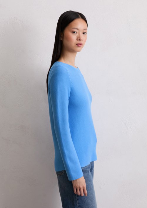 Sweater slim — Cloudless Blue