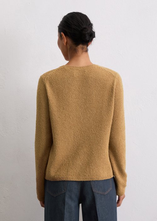 Knitted sweater regular — Salted Caramel