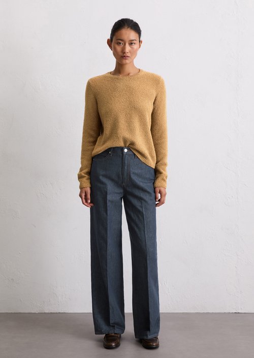Knitted sweater regular — Salted Caramel