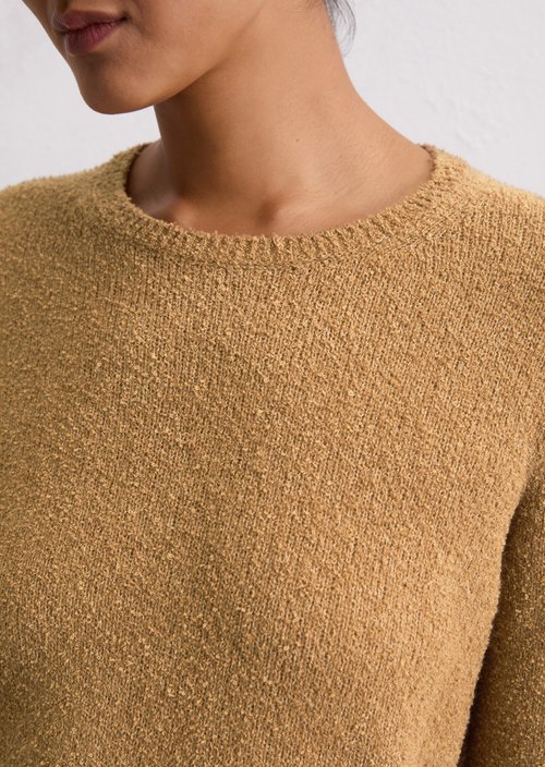 Knitted sweater regular — Salted Caramel
