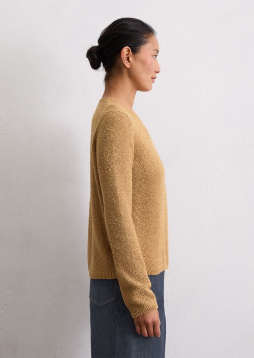Knitted sweater regular — Salted Caramel