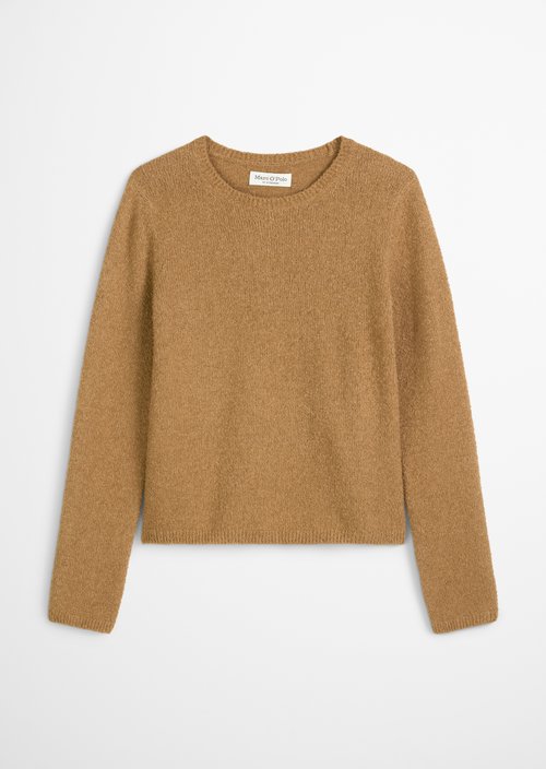 Knitted sweater regular — Salted Caramel