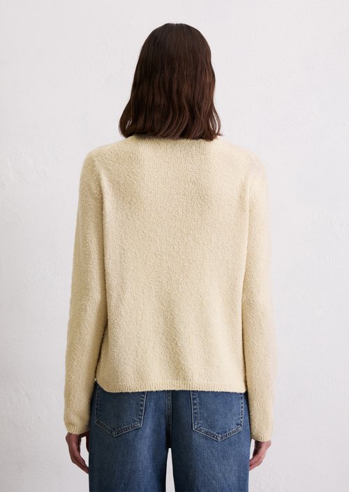 Knitted sweater regular — Light Oat