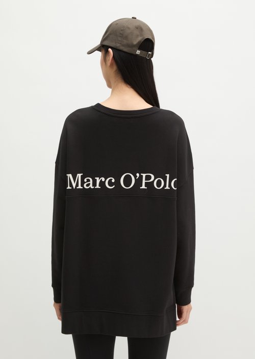Logo sweatshirt loose — Black
