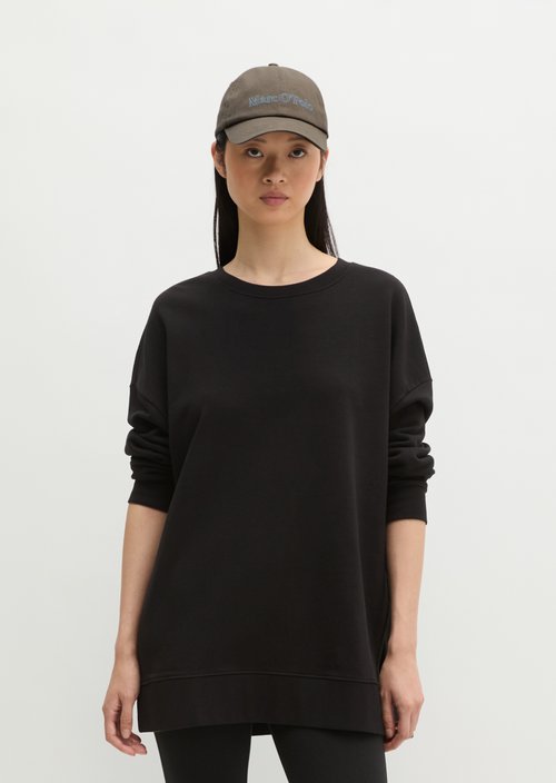 Logo sweatshirt loose — Black