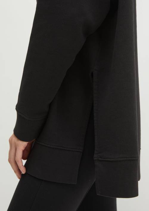 Sweat-shirt à logo loose Black en vue détaillée