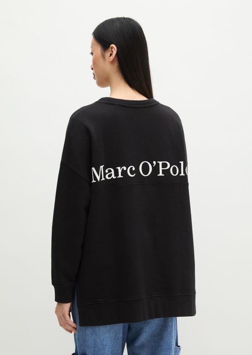 Logo sweatshirt loose — Deep Night Blue
