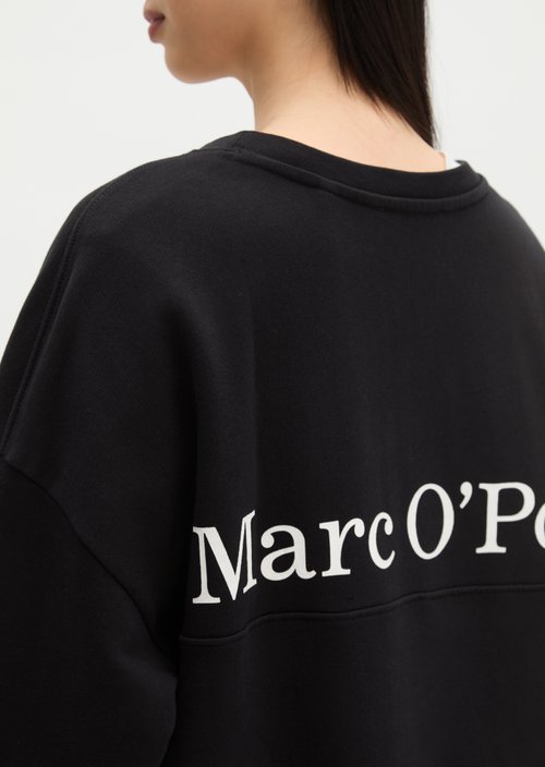 Logo sweatshirt loose — Deep Night Blue