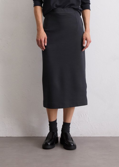 Jersey skirt regular — Deep Night Blue