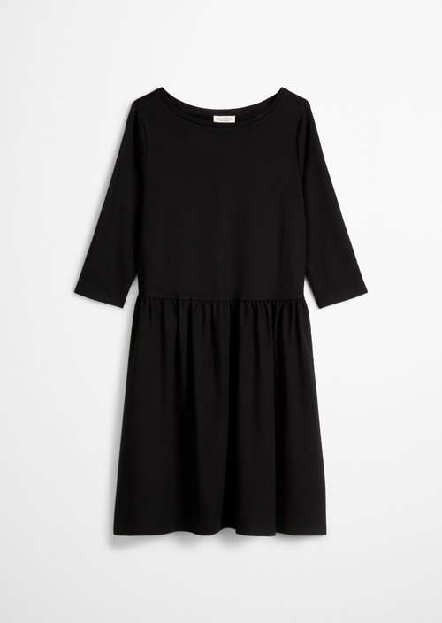 Jersey dress regular — Black
