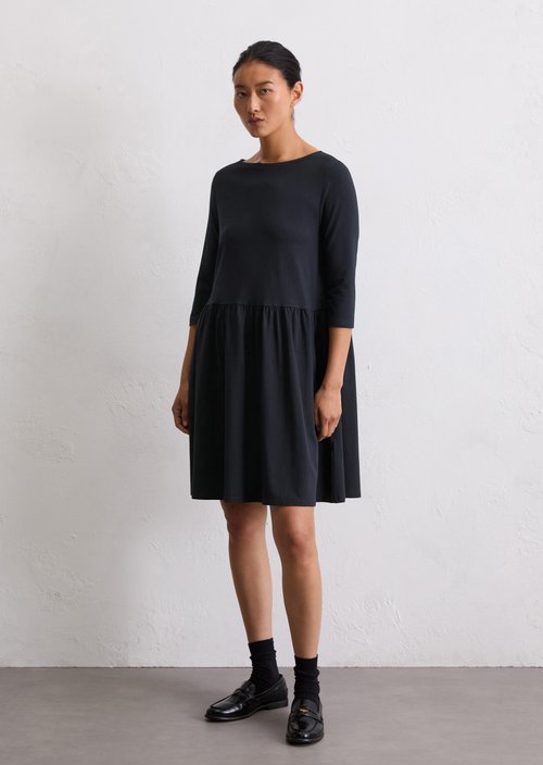 Jersey dress regular — Deep Night Blue