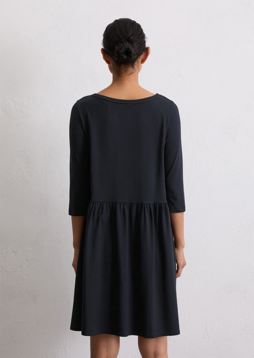 Jersey dress regular — Deep Night Blue