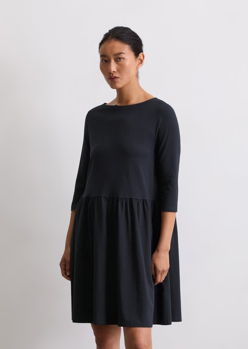 Jersey dress regular — Deep Night Blue