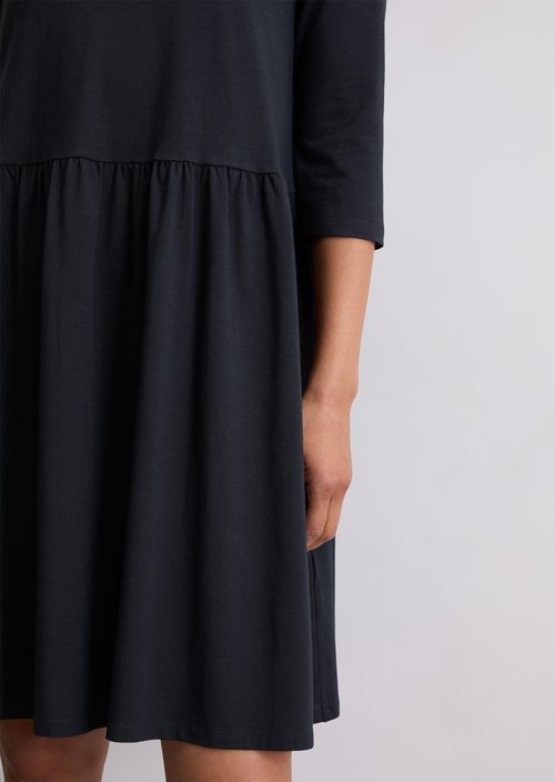 Jersey dress regular — Deep Night Blue