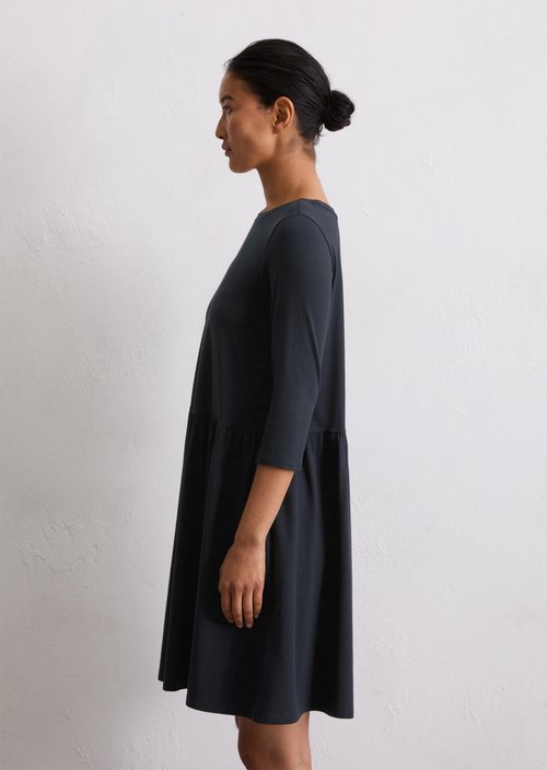 Jersey dress regular — Deep Night Blue