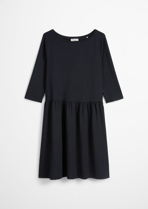 Jersey dress regular — Deep Night Blue