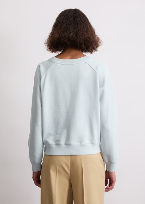 Logo sweatshirt relaxed — Calm Blue