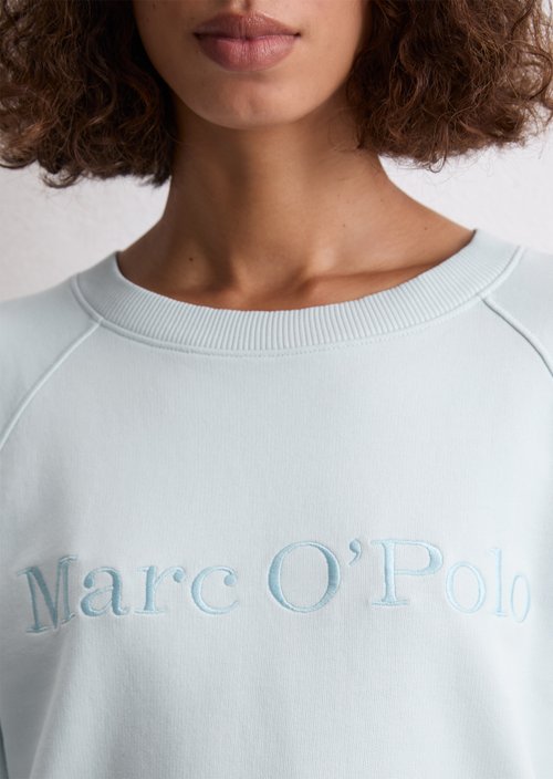 Logo sweatshirt relaxed — Calm Blue