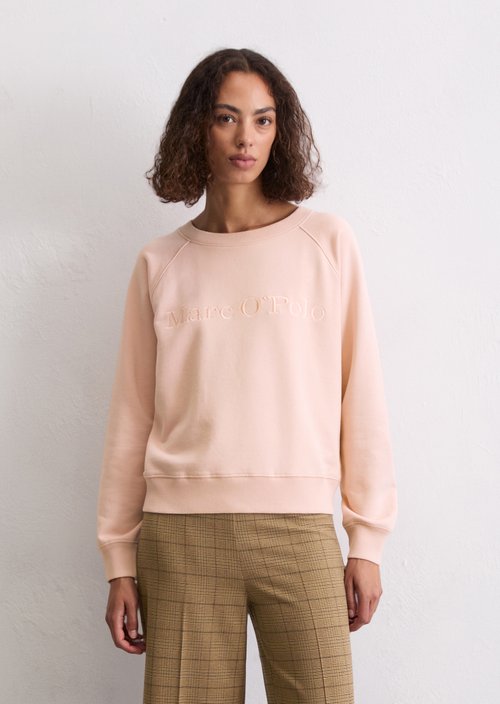 Logo sweatshirt relaxed — Pastel Rose
