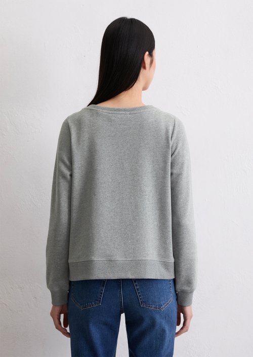 Relaxed sweatshirt — Light Grey Melange