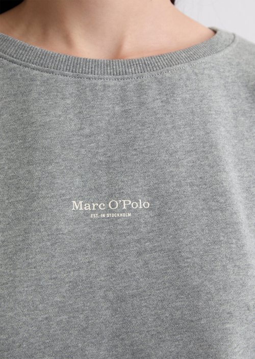 Relaxed sweatshirt — Light Grey Melange