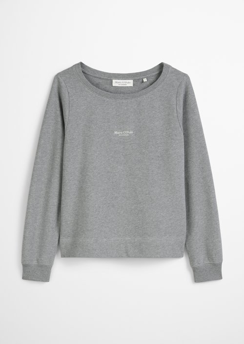 Relaxed sweatshirt — Light Grey Melange