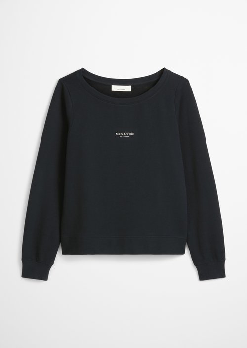 Relaxed sweatshirt — Deep Night Blue