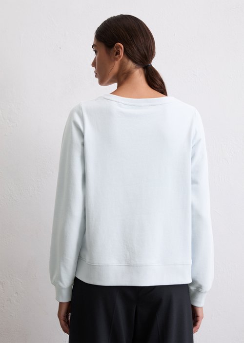 Relaxed sweatshirt — Calm Blue