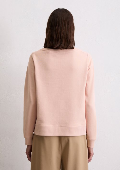 Relaxed sweatshirt — Pastel Rose
