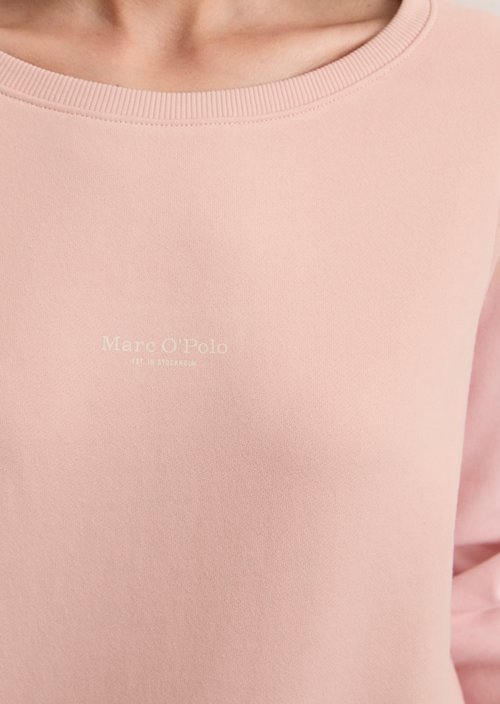 Relaxed sweatshirt — Pastel Rose