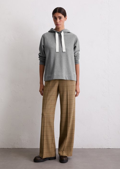 Hoodie relaxed — Light Grey Melange