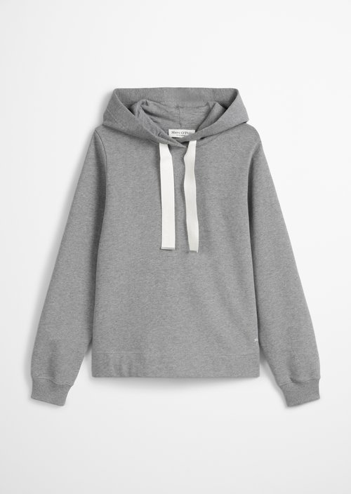 Hoodie relaxed — Light Grey Melange