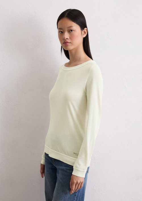 Longsleeve regular — Light Oat