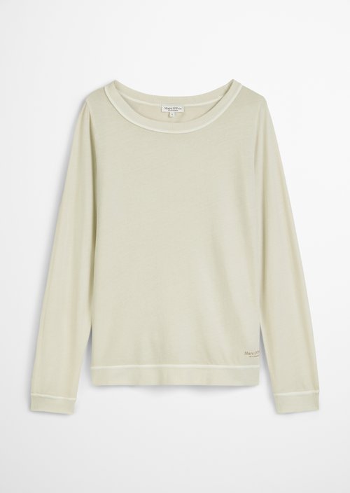 Longsleeve regular — Light Oat