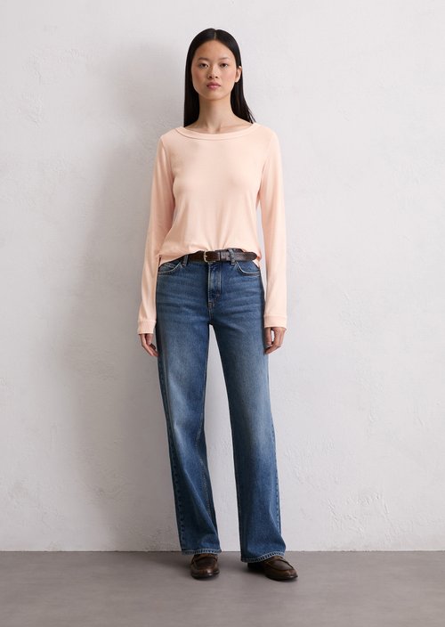 Longsleeve regular — Pastel Rose