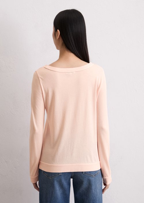 Longsleeve regular — Pastel Rose