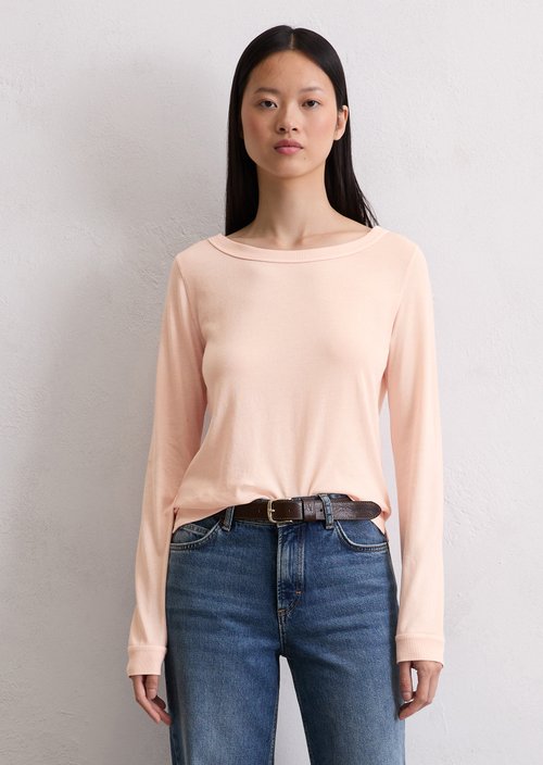 Longsleeve regular — Pastel Rose