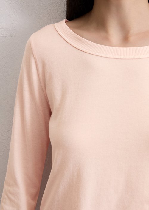 Longsleeve regular — Pastel Rose
