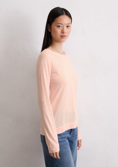 Longsleeve regular — Pastel Rose