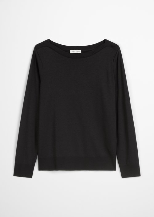 Luxury Longsleeve regular — Black